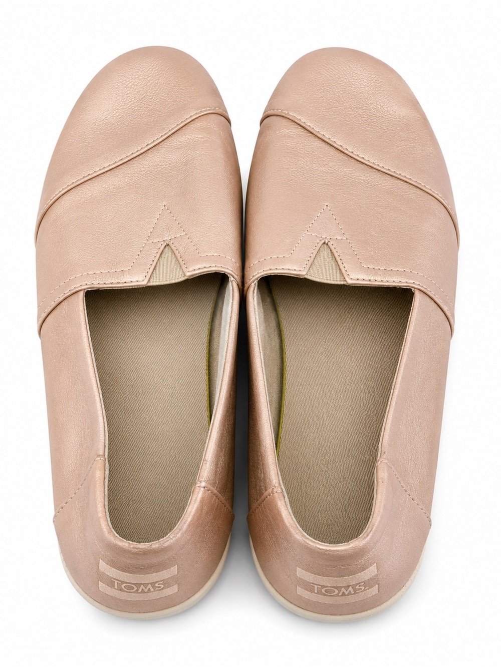 Toms Blush Pink Slip-On Flats